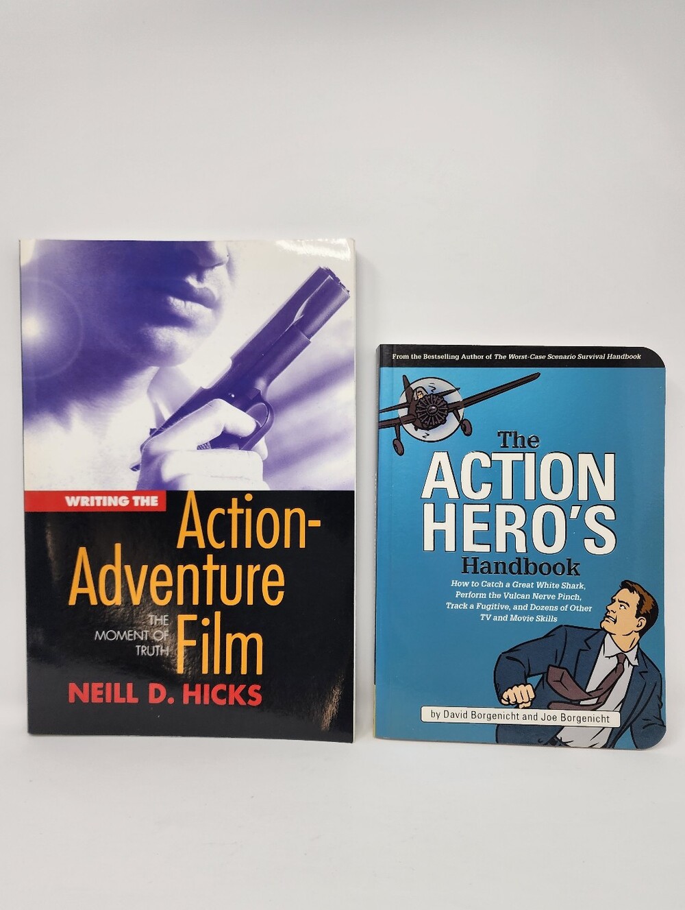 Action-Adventure Film and Action Heros Paperback Book Lot Of 2